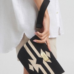 Maori Mini Clutch – Black