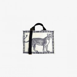 SHOPPING BAG - BAROCCO - BLACK