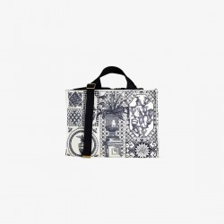 SHOPPING BAG - BAROCCO - BLACK