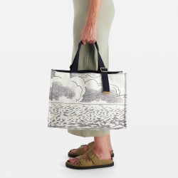 SHOPPING BAG - OCEANIQUE - NAVY
