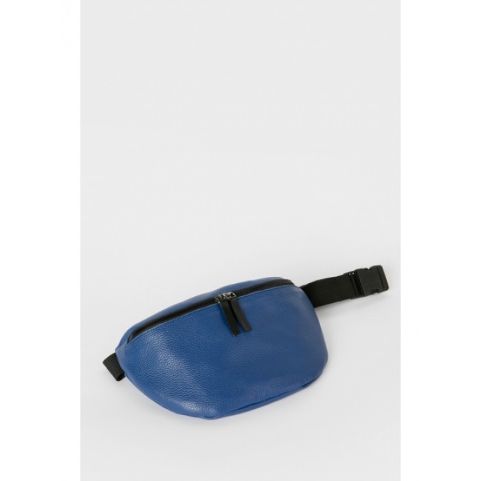 HUG - Blue Leather Belt Bag