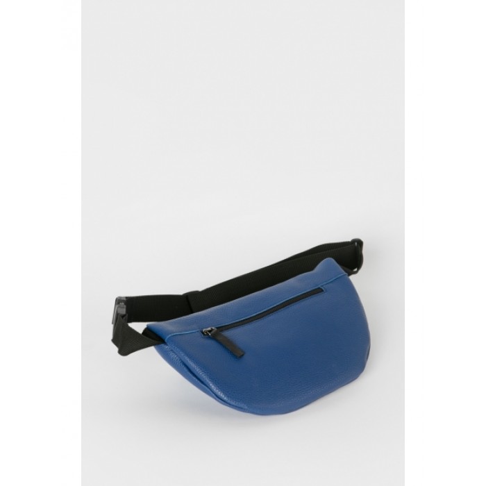 HUG - Blue Leather Belt Bag