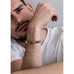Coordinates Part1 Handmade Bracelet Gold