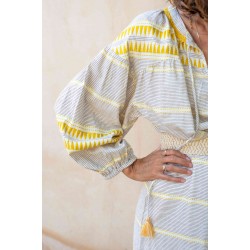 ABRIL · Jacquard tunic