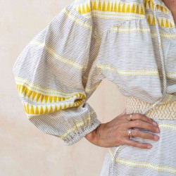 ABRIL · Jacquard tunic